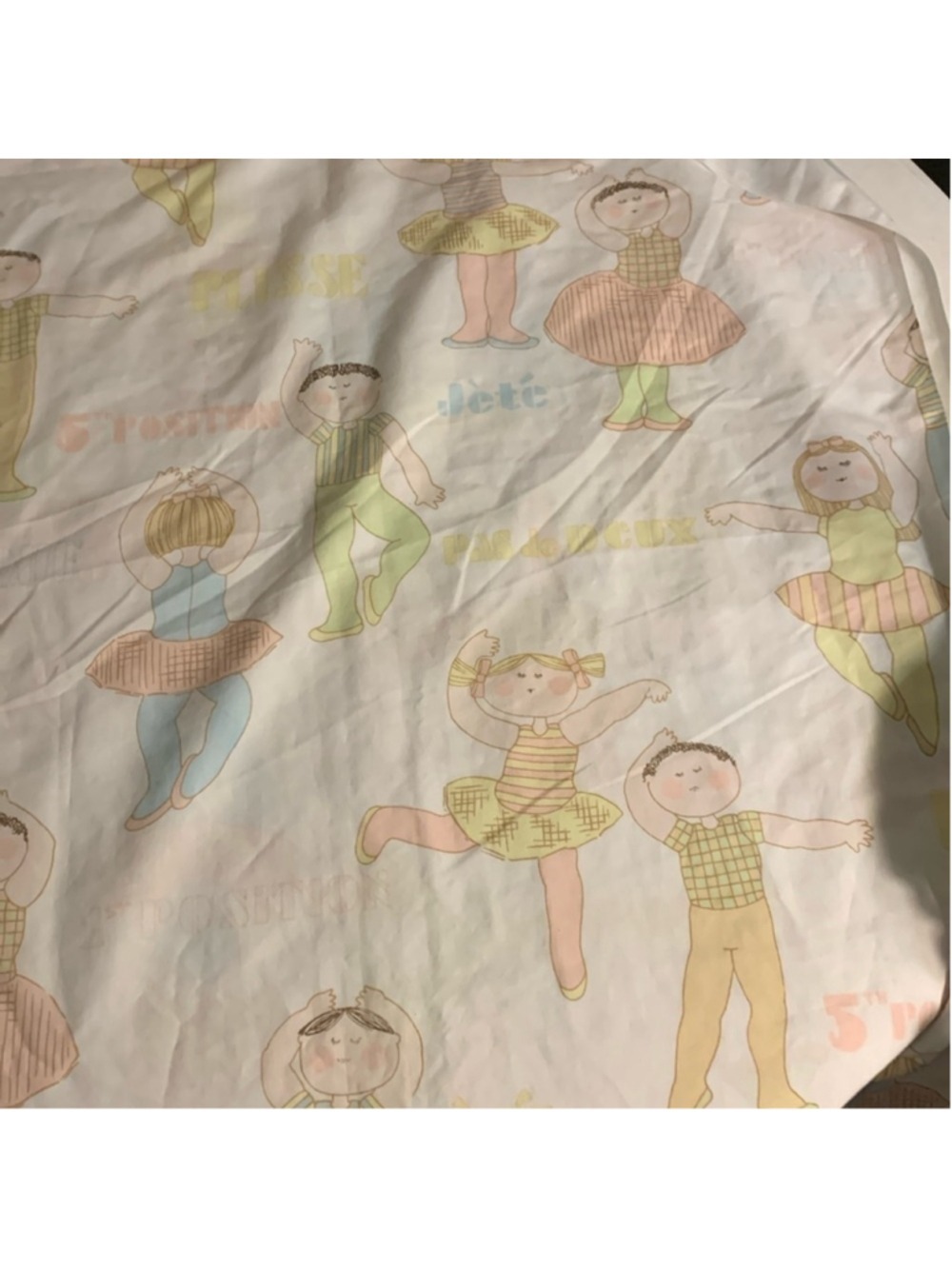 Ballerina flat bedsheet or fabric